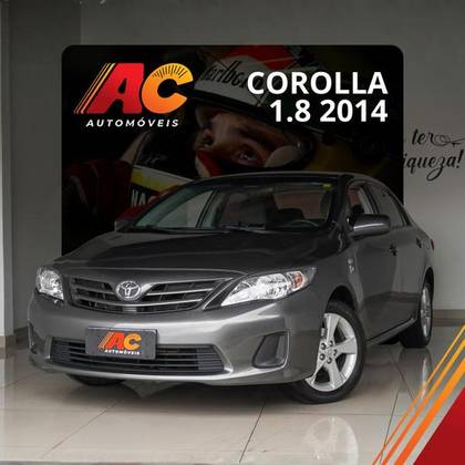 TOYOTA COROLLA 1.8 GLI 16V FLEX 4P AUTOMÁTICO TOYOTA COROLLA 1.8 GLI 16V FLEX 4P AUTOMÁTICO